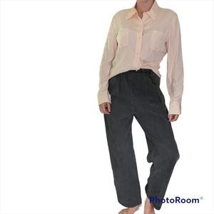 Vintage Gray Denim Grandpa Pants